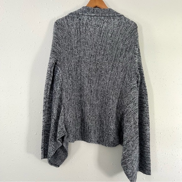 Urban Outfitters Silence + Noise Black Grey White Oversized Cardigan Medium - Picture 3 of 7